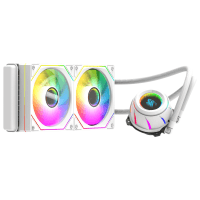 GAMEBOOSTER GB-LCS-BL240W (BEYAZ) BLADE 240W ARGB FANLI LGA1700/AM5 UYUMLU 240MM CPU SIVI SOĞUTMA SİSTEMİ - 5