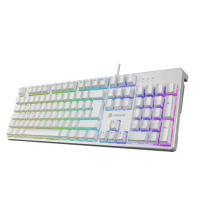 GAMEBOOSTER GB-G24W ENIGMA RAINBOW AYDINLATMALI RED SWITCH MEKANİK BEYAZ OYUN KLAVYESİ