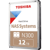 TOSHIBA N300 12 TB 7200RPM 512MB SATA3 180TB/Y NAS (HDWG51CUZSVA)