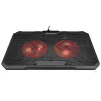 ADDISON RAMPAGE AD-RC12 GAMEZONE SIYAH 2 FAN 2 USB RGB IŞIKLI 15"-17" NOTEBOOK SOĞUTUCU STAND - 2