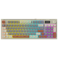 EVEREST KB-79 SILENT PRO GRİ/GRİ MAVİ/KAHVE SESSİZ RGB Q MEMBRANE OYUNCU KLAVYESİ