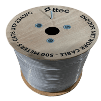 TTEC KBL-CAT6-23CCA/IN500G 500M GRİ İÇ MEKAN CAT6 PVC KABLO - (TSS)