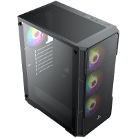 GAMEBOOSTER GB-X223B USB3.0 RING RGB SLAVE FAN ELEGANT STYLISH MESH PANEL KASA (PSU) (JBST-GBX223B) - 3