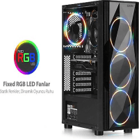 DARK DIAMOND PRO 4x12cm FAN 1x USB3.0 PSU YOK (DKCHDIAMONDPRO)