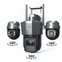 LENOVO W19C-U (JA-W11C-Z-U) 9MP (3+3+3MP) 3 LENSLİ 4K ULTRA HD 2.4G&5G ÇİFT BANT HIZLI WIFI DUAL PTZ KAMERA