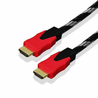 QPORT (Q-HDMI1.5) 1.5 METRE 1.4V ALTIN UÇLU ÖRGÜLÜ HDMI KABLO - 2