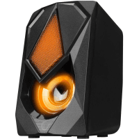 RAMPAGE RMS-G19 2.0 5 WATT LED IŞIKLI SİYAH MULTIMEDIA SPEAKER - 5