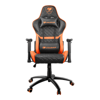 COUGAR CGR-NXNB-GC3 ARMOR ONE OYUNCU KOLTUĞU (SİYAH / TURUNCU)