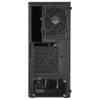 EVEREST BUMPY 4*12CM RGB FAN 600W APFC TEMPERED CAMLI ATX MID-T GAMING OYUNCU KASASI - 6