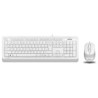 A4 TECH F1010 Q USB BEYAZ FN-MM KLV-OPTIK MOUSE SET