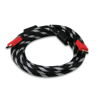 QPORT (Q-HDMI3) 3 METRE 1.4V ALTIN UÇLU ÖRGÜLÜ HDMI KABLO - 3