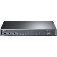 TP-LINK TL-SL1311MP 8 PORT 10/100 + 2 PORT GIGABIT +1 PORT SFP/8 PORT  POE YONETILEMEZ  SWITCH 124W