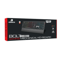 GAMEBOOSTER GB-G908R BOLT RAINBOW AYDINLATMALI RED SWITCH MEKANIK BILEKLIKLI OYUN KLAVYESI - 4