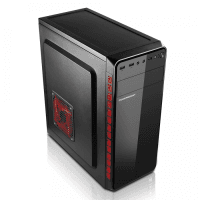 POWERBOOST VK-1625 350W USB 3.0 ATX SHINY PIANO SİYAH KASA (JBST-VK1625)