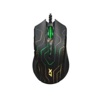 A4 TECH X89 (MAZE) SİYAH - LABİRENT OPTİK GAMER MOUSE 2400