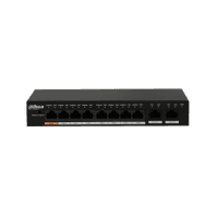 DAHUA PFS3010-8GT-96-V2 8GE POE PORT 8XPOE 96W 2GE UPLINK PORT SWITCH