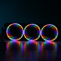 DARK AQUAFORCE W360 DKCCW360 360MM FIXED RGB LEDLI SIVI SOĞUTMA - 6