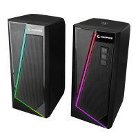 RAMPAGE RMS-X8 MAJESTY BLUETOOTH & FM'LI RGB IŞIKLI MULTIMEDIA GAMING OYUNCU 2.0 SPEAKER - 3