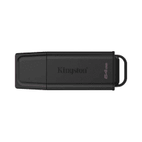 KINGSTON DTXG2/64GB 64GB PORTABLE USB 3.2 GEN 1 DATATRAVELER EXODIA BLACK FLASH BELLEK