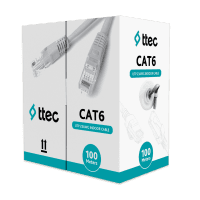 TTEC KBL-CAT6-23CCA/IN100G 100M GRİ İÇ MEKAN CAT6 PVC KABLO - (TSS)