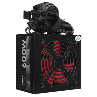 EVEREST EPS-600A PEAK 600W 12CM FAN 4*SATA AKTİF PFC OYUNCU PC DESTEKLİ POWER SUPPLY (KUTUSUZ)