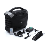 LEADER AP99 TAŞINABİLİR DİJİTAL KUMANDALI HOPARLÖR SD- USB-FM