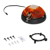 FRISBY FCL-F1318C INTEL 1366/115X-AMD AM2/AM2+/AM3/AM4 CPU FANI - 5