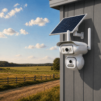 JOYSEE S2 2 KAMERALI 6MP 4G 1 SOLAR PANEL PTZ DOME KAMERA - 5