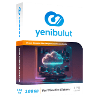 YENİBULUT VERI YÖNETIM YAZILIMI 100GB 1 YIL LISANS 2 KULLANICI (YB10001)
