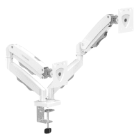 TITANPRO FL02-W (FMK-8715) 17-32" ÇİFT KOLLU AMORTİSÖRLÜ MONİTÖR STANDI (BEYAZ) - 3