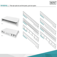 DIGITUS DN-96200-QL FİBER OPTİK SONLADIRMA PATCH PANEL GREY (SADECE PANEL) - 3