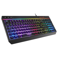RAMPAGE KM-R57 SERAPHIC SİYAH RGB AYDINLATMALI Q OYUNCU MULTMEDIA KLAVYE VE 12800 DPI MOUSE GAMING SET - 4