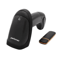 PERFORMAX PR-52 2D BARKOD OKUYUCU SİYAH USB KABLOSUZ