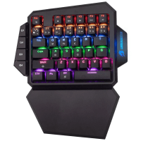 GAMEBOOSTER GB-G22 SATANIC RAINBOW AYDINLATMALI 35 TUŞ MEKANIK OYUN KLAVYESİ