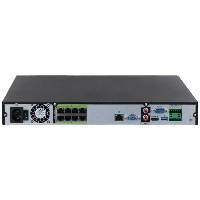DAHUA NVR5208-8P-EI 8 KANAL POE HDMI/VGA 2xUSB 2x20TB SATA HDD NVR KAYIT CİHAZI - 3