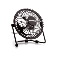 EVEREST EFN-482 MASAÜSTÜ METAL SİYAH USB FAN