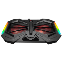 ADDISON RAMPAGE AD-RC11 SPIDER SIYAH 2 FAN 2 USB RGB IŞIKLI 15"-17" NOTEBOOK SOĞUTUCU STAND