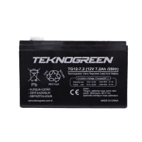 TEKNOGREEN TG12-7.2 12V 7.2AH 20HR BAKIMSIZ KURU AKÜ (K.10) (2016191)