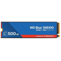 WD BLUE SN5100 500GB M.2 NVME SSD (6600/5600) (WDS500G5B0E-00CPEO)