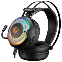 RAMPAGE G7 X-RUNNER SİYAH RGB LED 7.1 GAMING MIKROFONLU OYUNCU KULAKLIĞI - 4