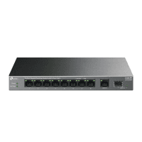 TP-LINK LS1210GP 10 PORT  8 PORT  POE + 1 SFP + 1 GE 63W  GIGABIT MASAÜSTÜ POE SWITCH