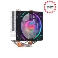 FRISBY FCL-F1334C INTEL 1366/115X/1200/1700-AMD AM2/AM2+/AM3/AM4/AM5 CPU FANI