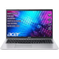 ACER ASPIRE 3 A315-58 INTEL CORE I5-1135G7 8 GB 256 GB NVME SSD FREEDOS 15,6" FHD NOTEBOOK