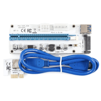 S-LINK SL-EX10 PCI-E 1X TO 16X SATA 6PIN RISER