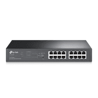TP-LINK TL-SG1016PE 16-PORT GIGABIT EASY SMART SWITCH WITH 8-PORT POE+ (8-PORT 10/100/1000 DESKTOP/RACKMOUNT + 8 PORT PoE)