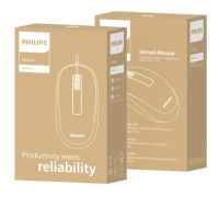PHILIPS SPK7238B/38 (SİYAH) USB KABLOLU 1200DPI OPTİK MOUSE - 4