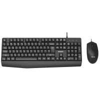 PHILIPS SPT6237B, SİYAH, TÜRKÇE Q, USB KABLOLU, KLAVYE MOUSE SET