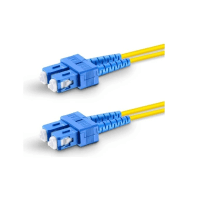 ALFAFONET PCH-SCSCA2DLZ20YE-01 1 METRE FİBER OPTİK PATCH CORD SC/ SC SINGLE MODE G657A2 DX LSZH SARI - 2