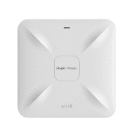 RUIJIE REYEE RG-RAP2260(G) AX1800 Wi-Fi 6 2PORT 2.4G 2x2MIMO 5G 2x2MIMO 23dBm 2.4GHZ & 5GHZ POE ADAPTORSUZ INDOOR ACCESS POINT