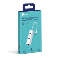 TP-LINK UE330C USB3.0 TYPE-C 3-PORT HUB VE GIGABIT ETHERNET ADAPTORU - 3